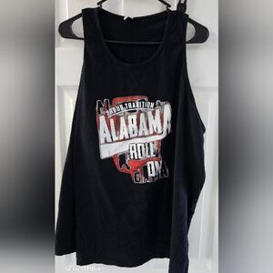Mens Alabama Roll Tide Black Tank Top